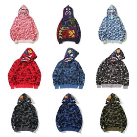 BAPE капюшон Zip  