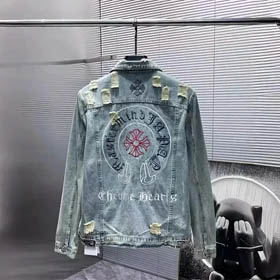 Джинсовая куртка Chrome Hearts  